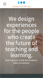Mobile Screenshot of leadershipanddesign.org